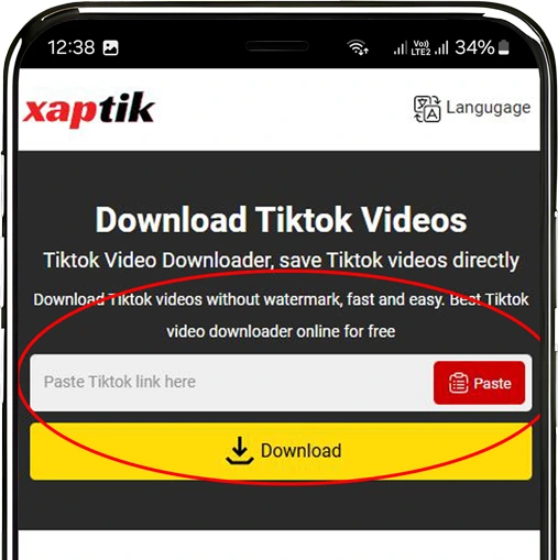 save tiktok video